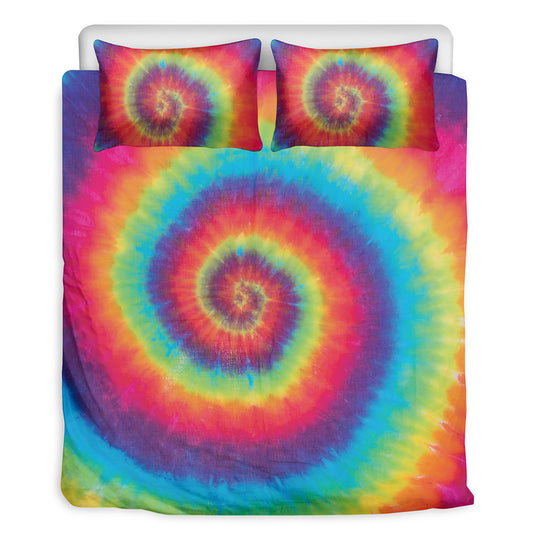 Tie Dye Print Duvet Cover Bedding Set