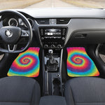 Tie Dye Print Front and Back Car Floor Mats