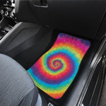 Tie Dye Print Front and Back Car Floor Mats