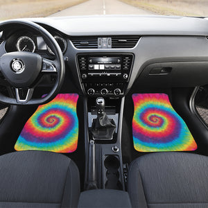 Tie Dye Print Front Car Floor Mats