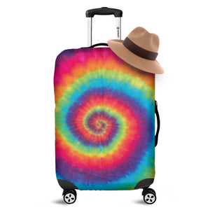 Tie Dye Print Luggage Cover