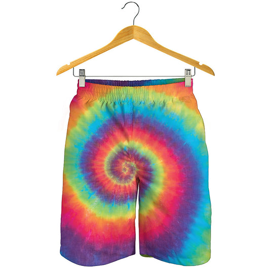 Tie Dye Print Men's Shorts
