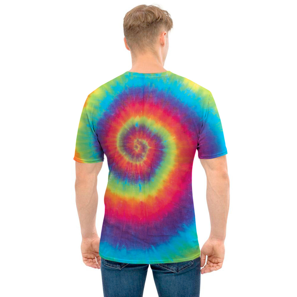 Tie Dye Print Men's T-Shirt
