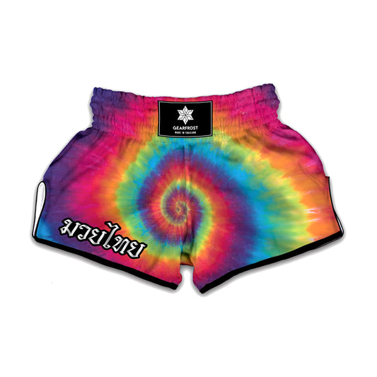 Tie Dye Print Muay Thai Boxing Shorts