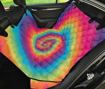 Tie Dye Print Pet Car Back Seat Cover