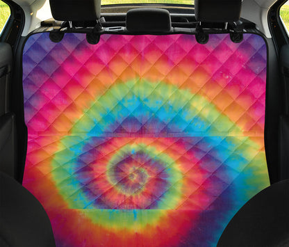 Tie Dye Print Pet Car Back Seat Cover