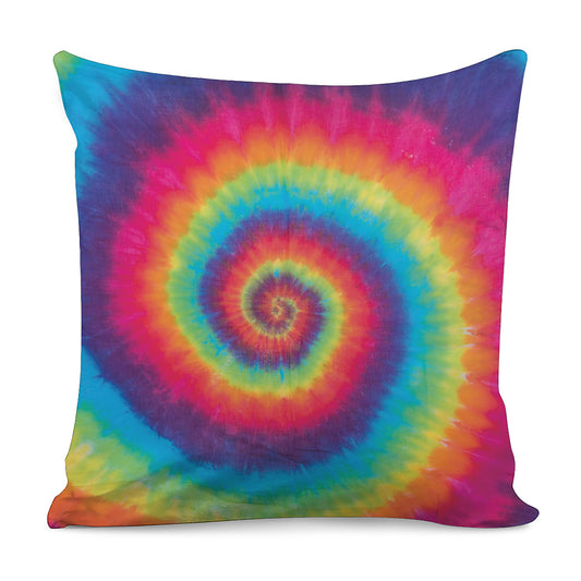 Tie Dye Print Pillow Cover