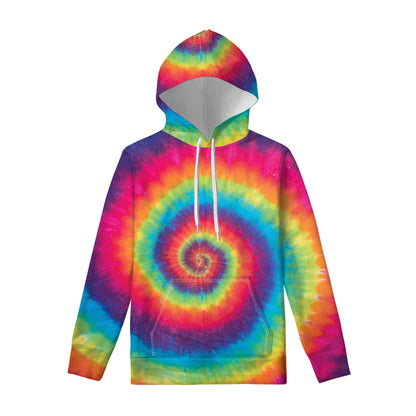 Tie Dye Print Pullover Hoodie