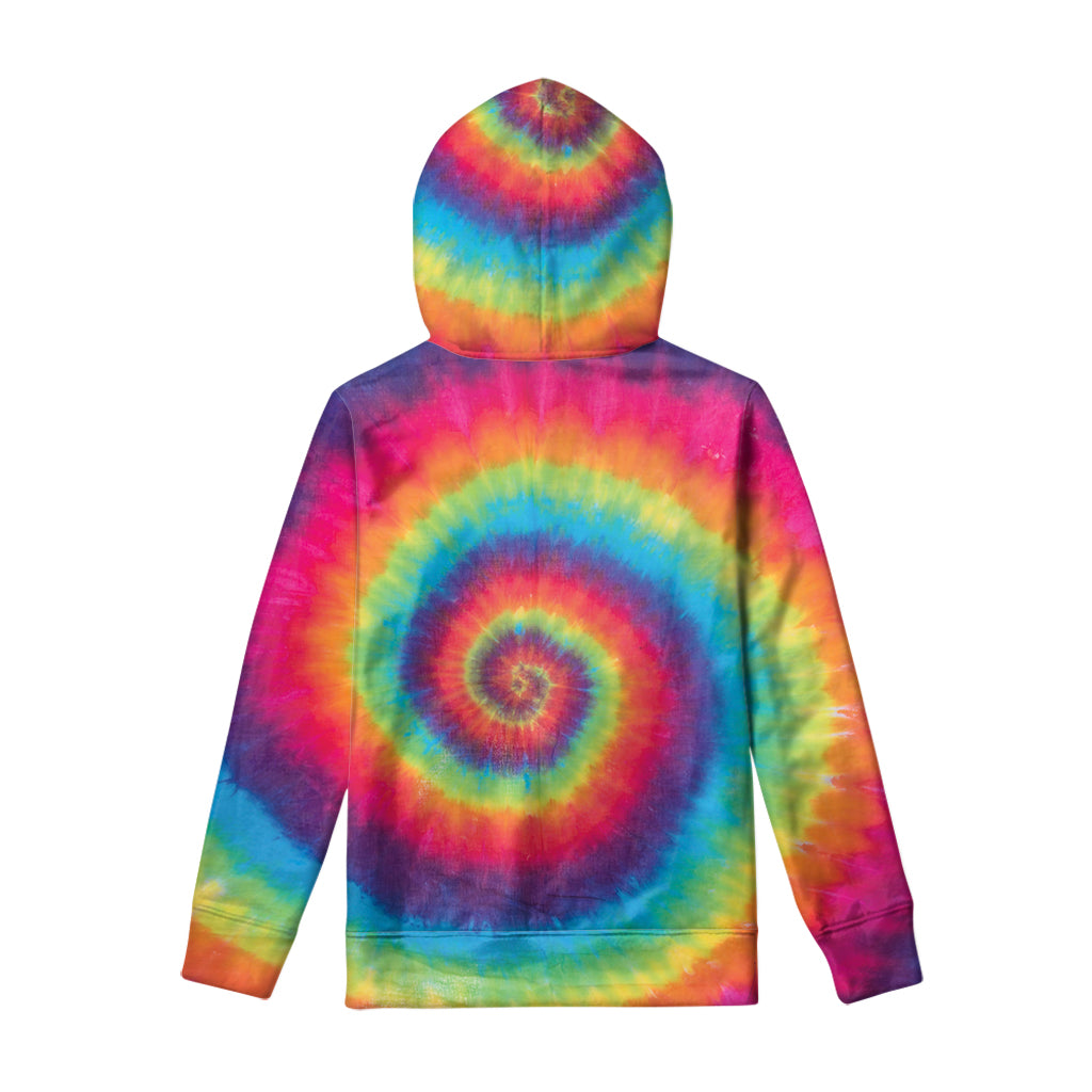 Tie Dye Print Pullover Hoodie