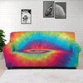 Tie Dye Print Sofa Cover