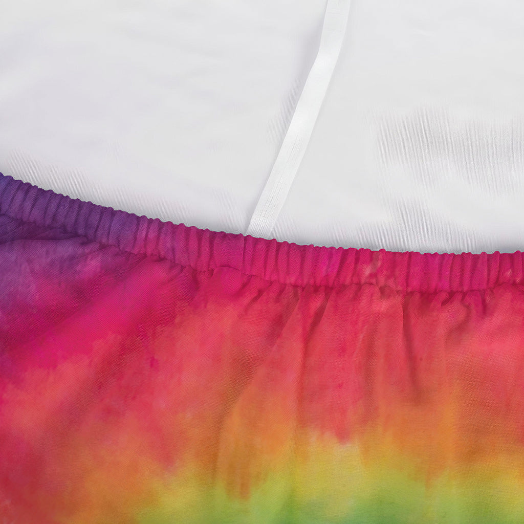 Tie Dye Print Sofa Cover