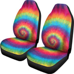 Tie Dye Print Universal Fit Car Seat Covers