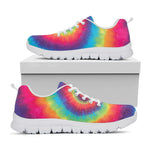 Tie Dye Print White Sneakers