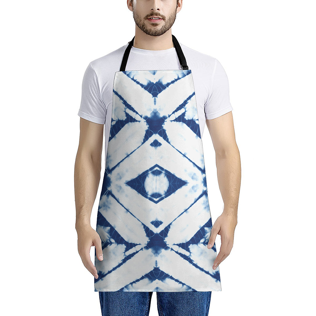 Tie Dye Shibori Pattern Print Apron