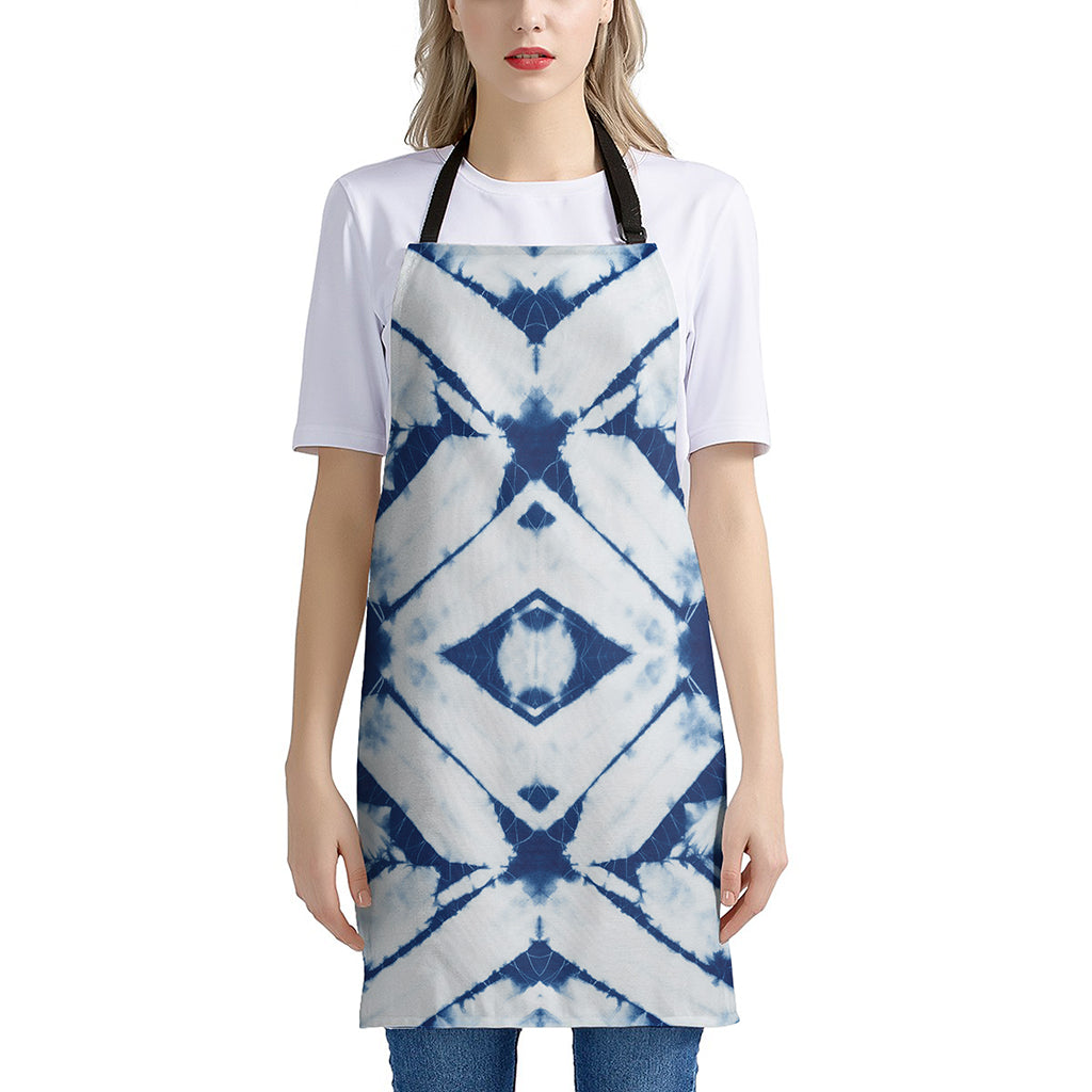 Tie Dye Shibori Pattern Print Apron