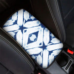 Tie Dye Shibori Pattern Print Car Center Console Cover