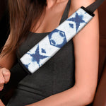 Tie Dye Shibori Pattern Print Car Seat Belt Covers