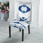 Tie Dye Shibori Pattern Print Dining Chair Slipcover