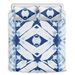 Tie Dye Shibori Pattern Print Duvet Cover Bedding Set