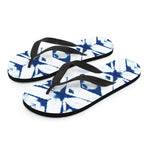 Tie Dye Shibori Pattern Print Flip Flops