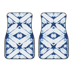 Tie Dye Shibori Pattern Print Front Car Floor Mats