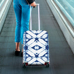 Tie Dye Shibori Pattern Print Luggage Cover