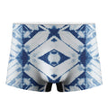 Tie Dye Shibori Pattern Print Men's Boxer Briefs
