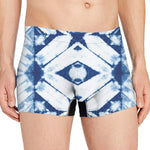 Tie Dye Shibori Pattern Print Men's Boxer Briefs