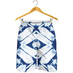 Tie Dye Shibori Pattern Print Men's Shorts