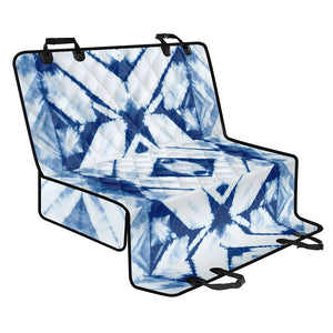 Tie Dye Shibori Pattern Print Pet Car Back Seat Cover