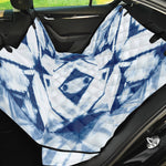 Tie Dye Shibori Pattern Print Pet Car Back Seat Cover