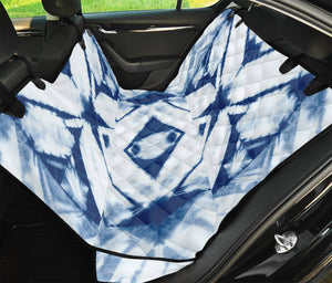 Tie Dye Shibori Pattern Print Pet Car Back Seat Cover