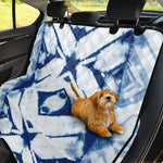 Tie Dye Shibori Pattern Print Pet Car Back Seat Cover