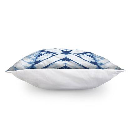 Tie Dye Shibori Pattern Print Pillow Cover