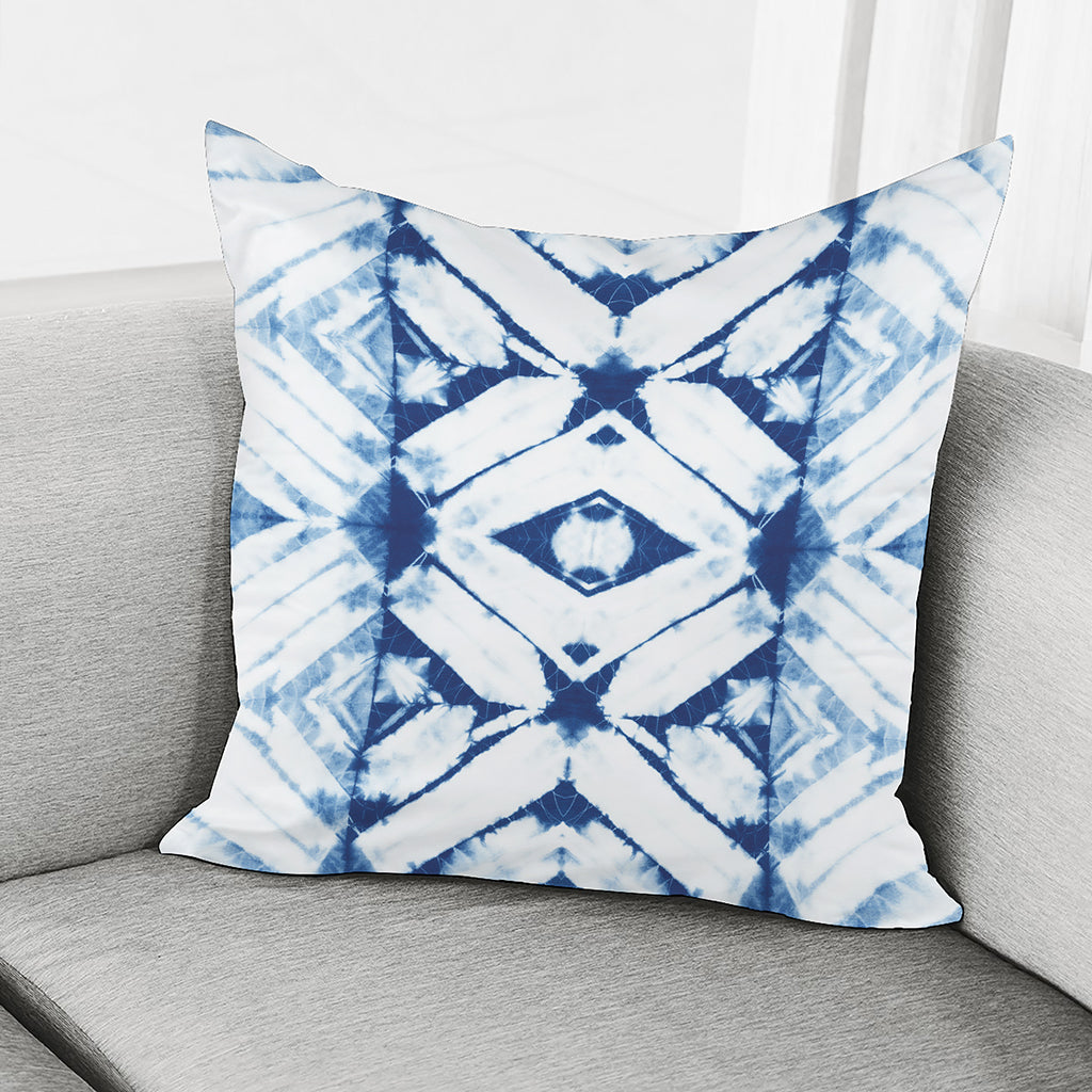 Tie Dye Shibori Pattern Print Pillow Cover