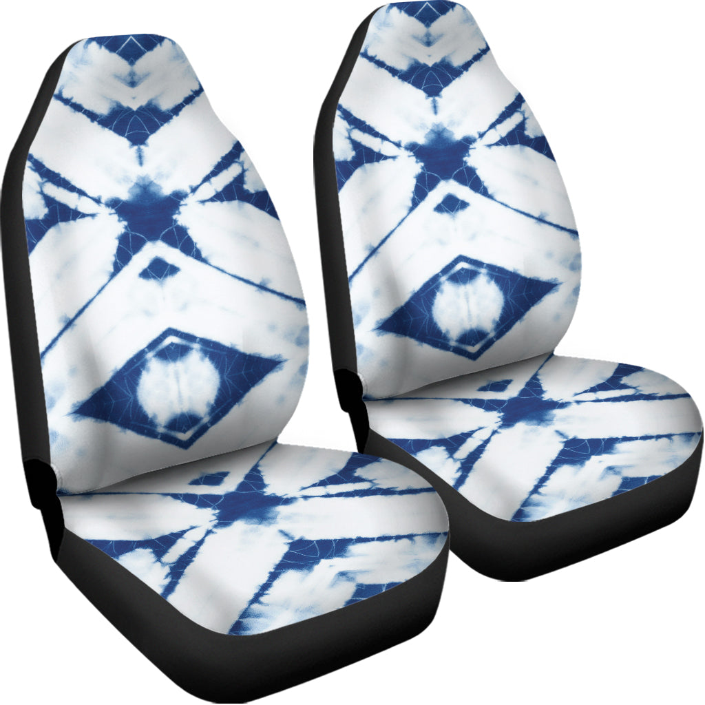 Tie Dye Shibori Pattern Print Universal Fit Car Seat Covers