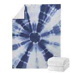 Tie Dye Shibori Print Blanket