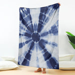 Tie Dye Shibori Print Blanket