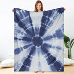 Tie Dye Shibori Print Blanket
