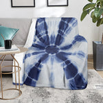Tie Dye Shibori Print Blanket