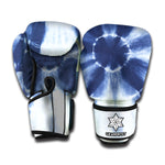Tie Dye Shibori Print Boxing Gloves