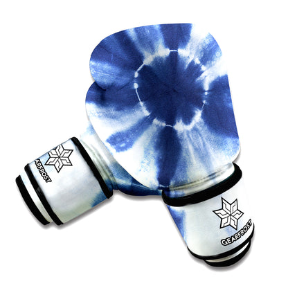 Tie Dye Shibori Print Boxing Gloves