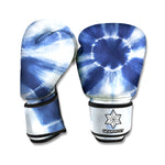 Tie Dye Shibori Print Boxing Gloves