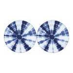 Tie Dye Shibori Print Car Coasters