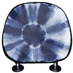 Tie Dye Shibori Print Car Headrest Covers