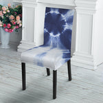 Tie Dye Shibori Print Dining Chair Slipcover