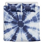 Tie Dye Shibori Print Duvet Cover Bedding Set