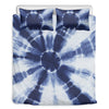Tie Dye Shibori Print Duvet Cover Bedding Set
