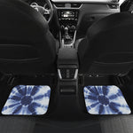 Tie Dye Shibori Print Front and Back Car Floor Mats