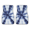 Tie Dye Shibori Print Front Car Floor Mats